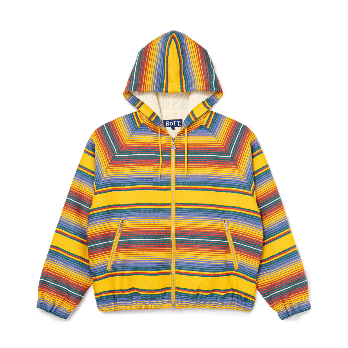 Serape Raglan Zip Hoodie