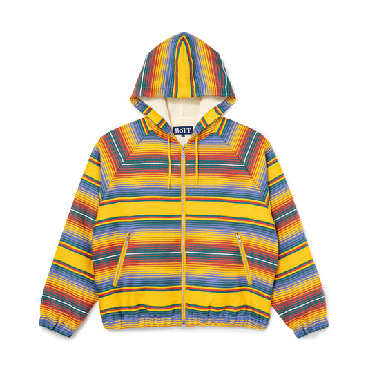 Serape Raglan Zip Hoodie