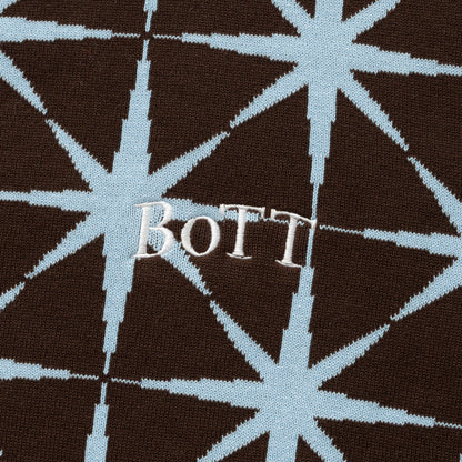 Sparkle Jacquard Knit Sweater