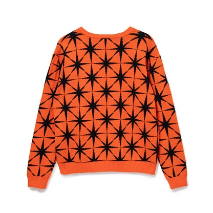 Sparkle Jacquard Knit Sweater