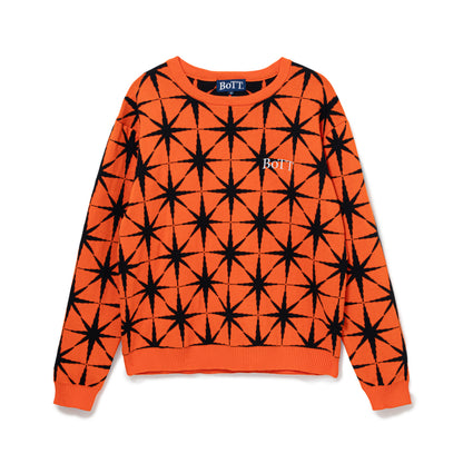 Sparkle Jacquard Knit Sweater