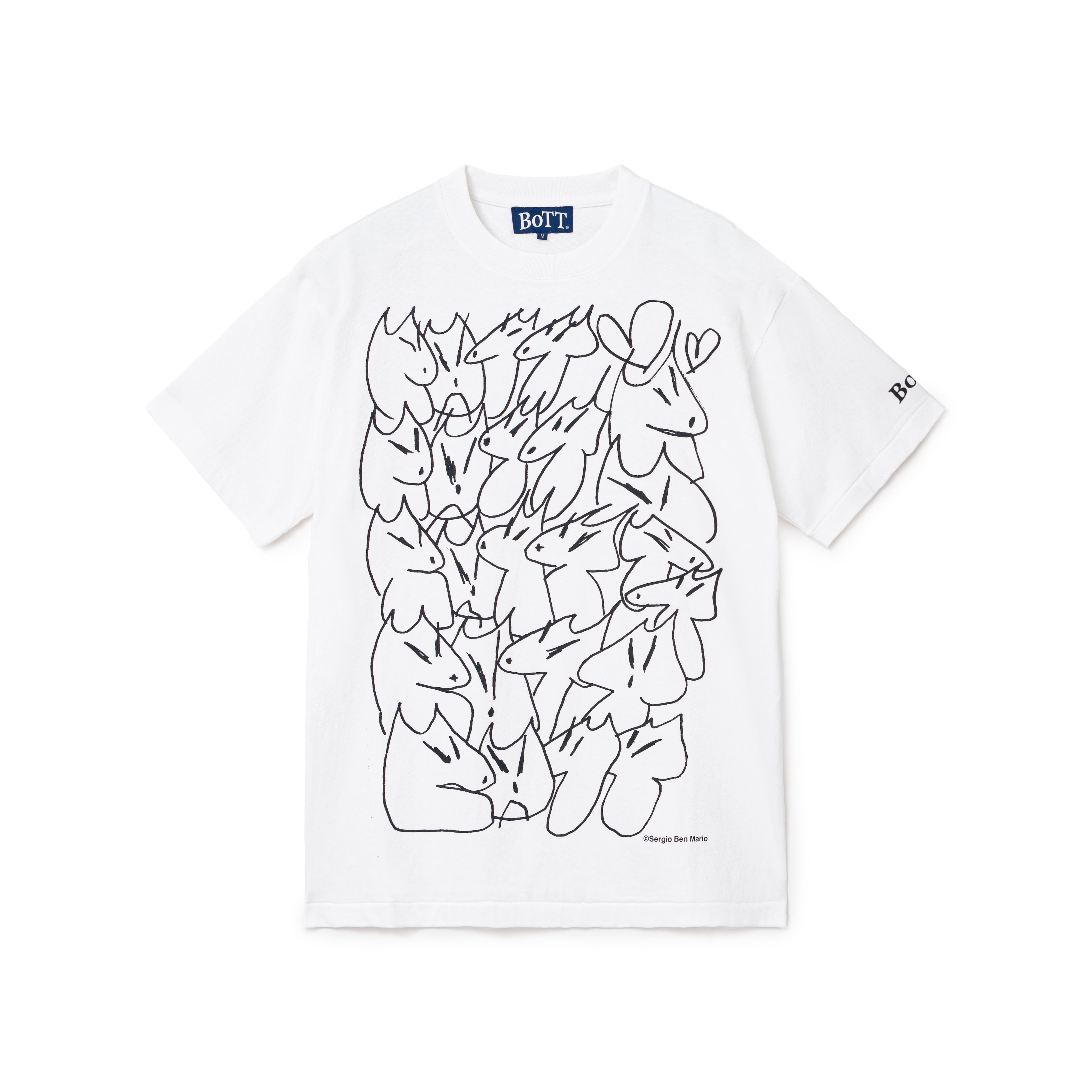 BOTT ホワイト Tシャツ L（即完売） unstitch_136194