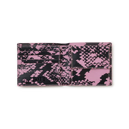 Python Printed Leather Wallet