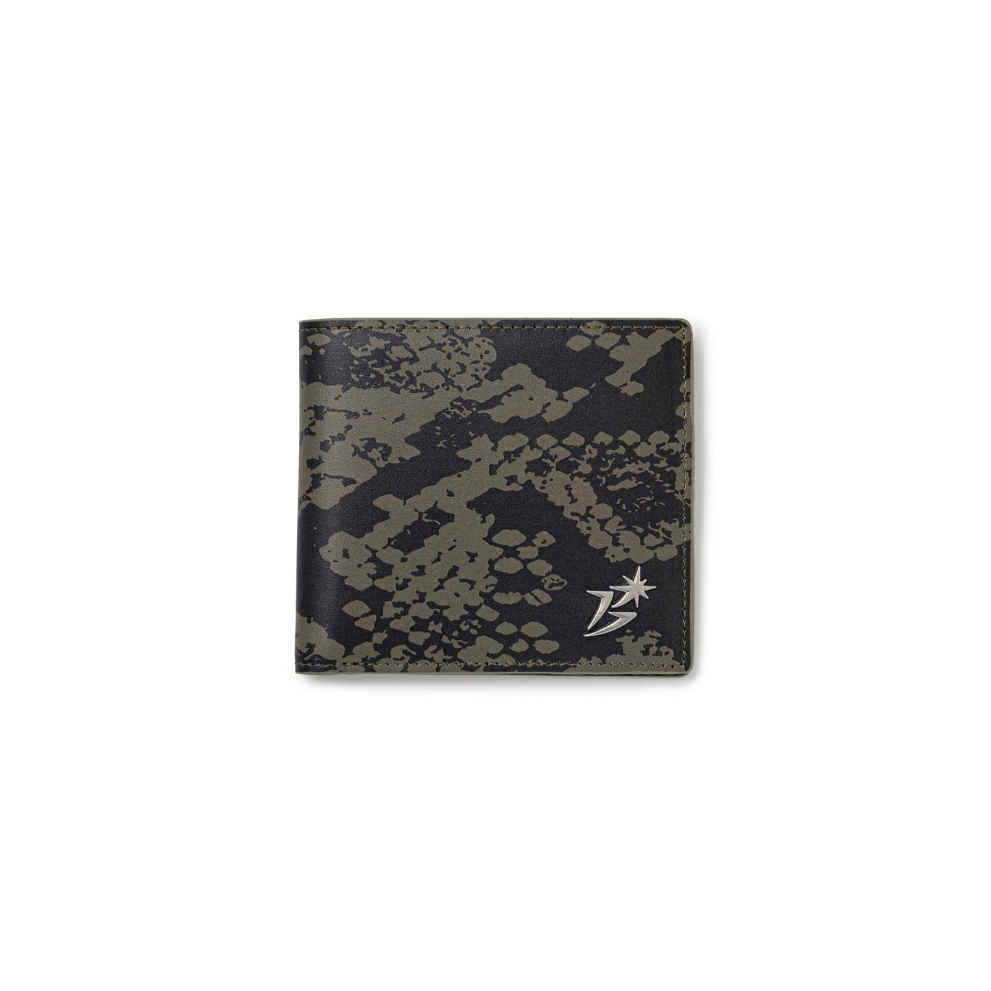 Python Printed Leather Wallet