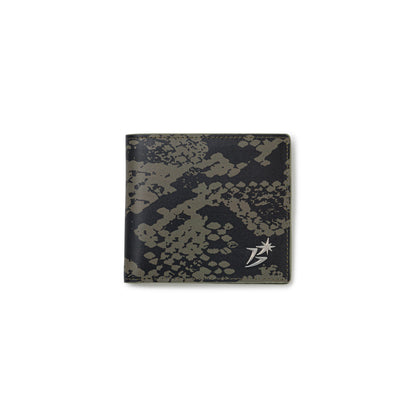 Python Printed Leather Wallet