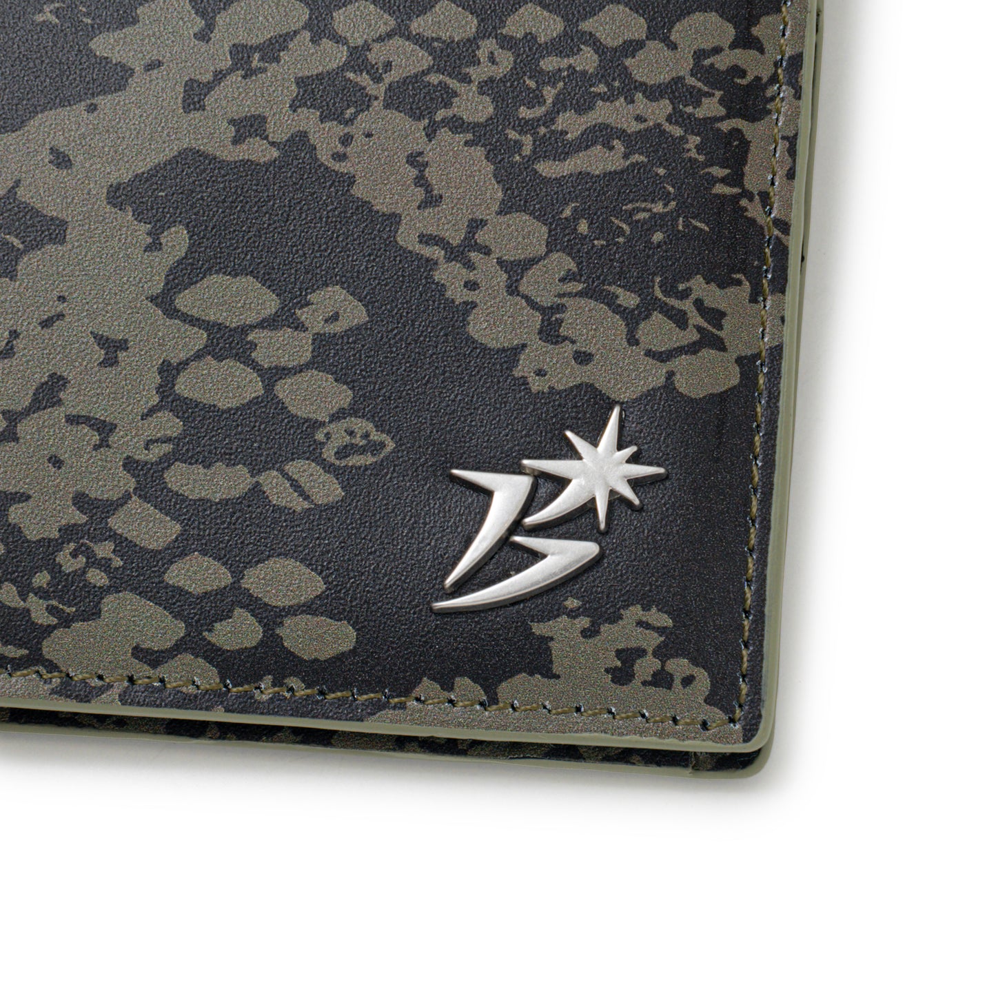 Python Printed Leather Wallet