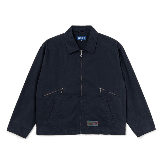Washed B Logo Work Jacket