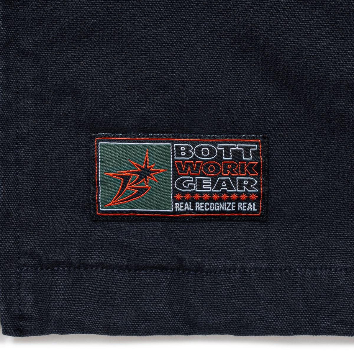 Washed B Logo Work Jacket