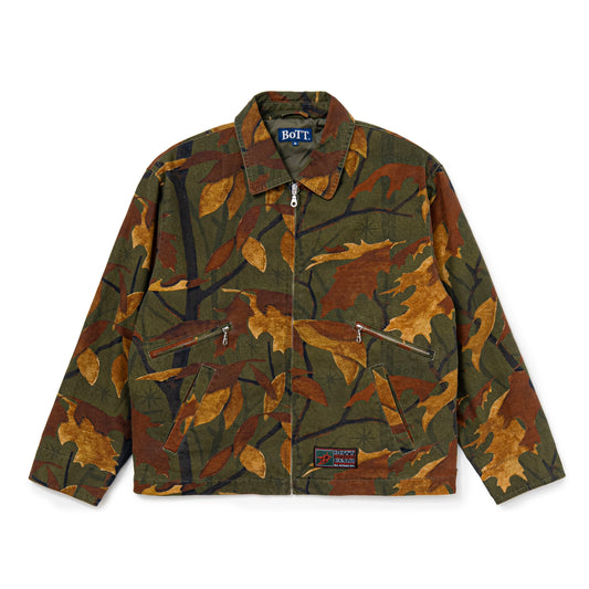 Washed B Logo Work Jacket