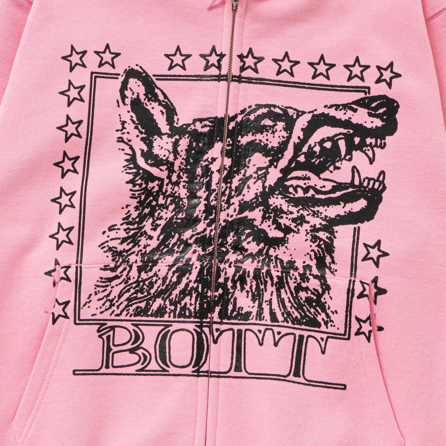 Wolf Zip Hoodie