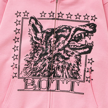 Wolf Zip Hoodie