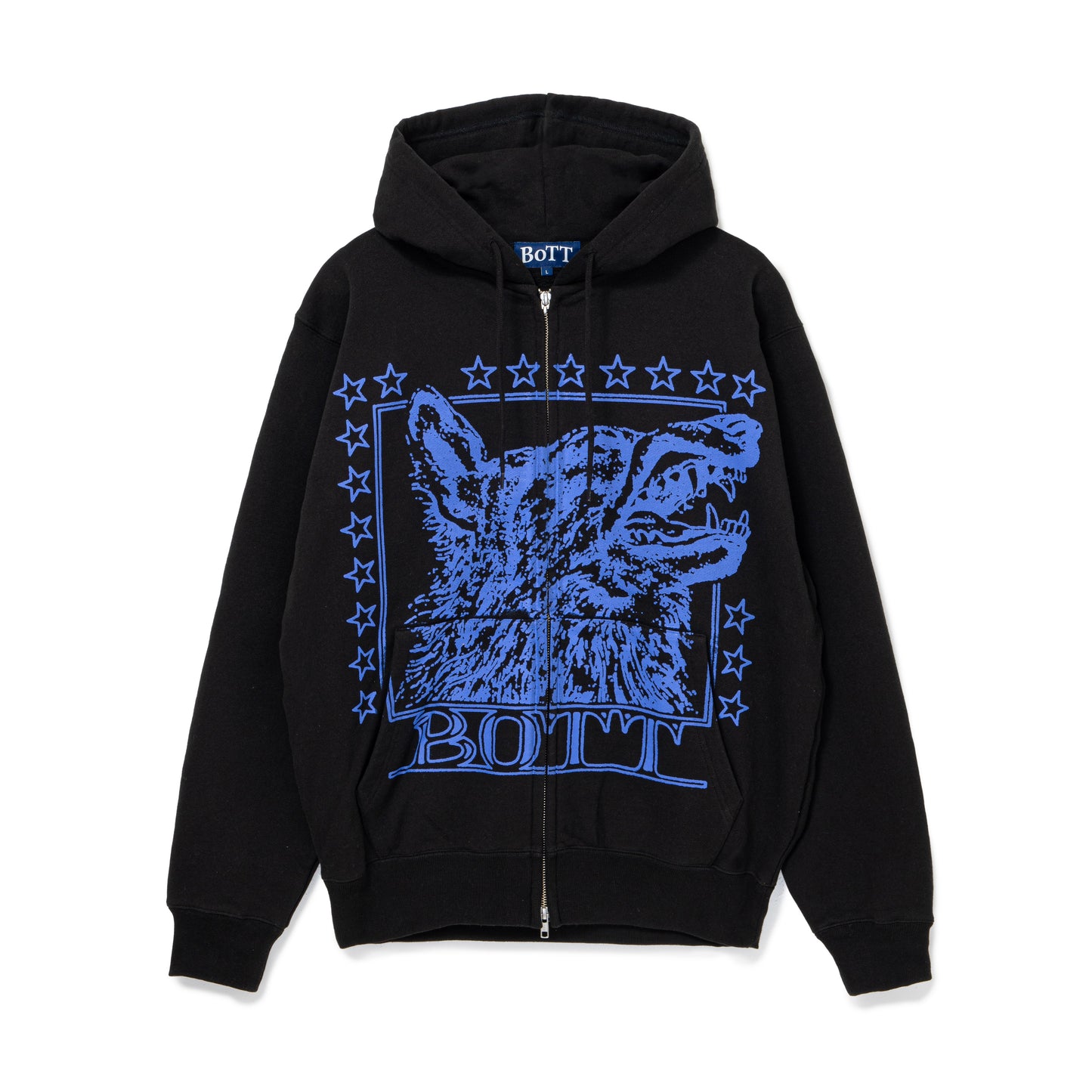 Wolf Zip Hoodie