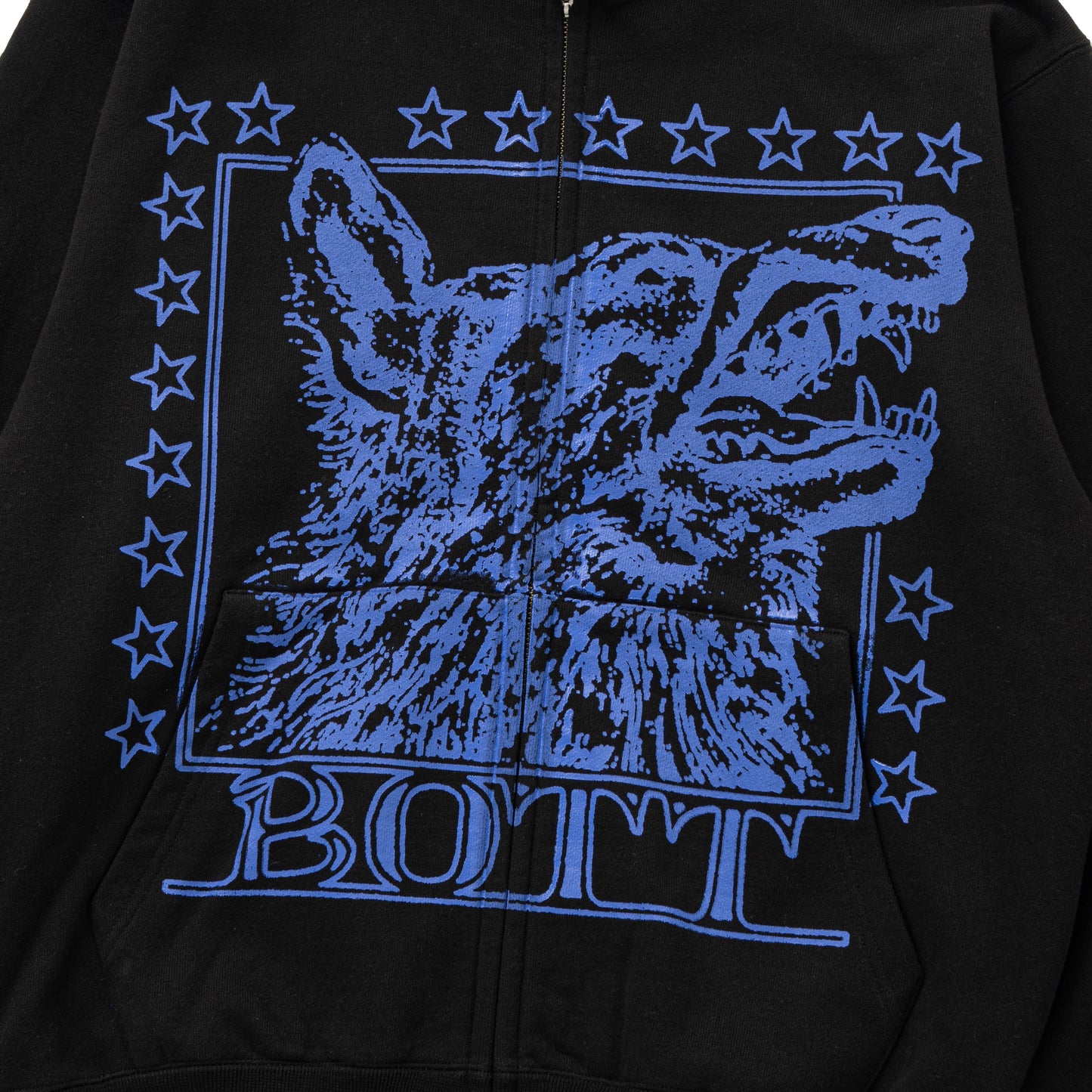 Wolf Zip Hoodie