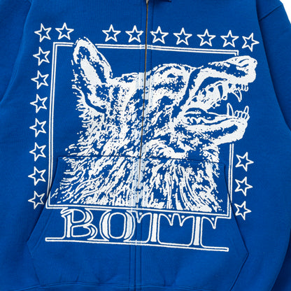 Wolf Zip Hoodie