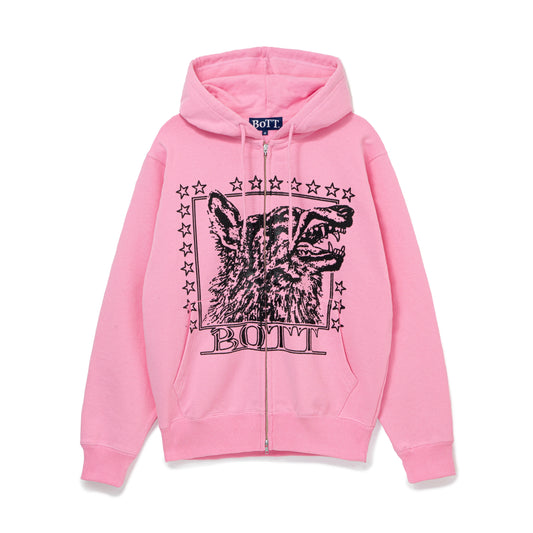 Wolf Zip Hoodie