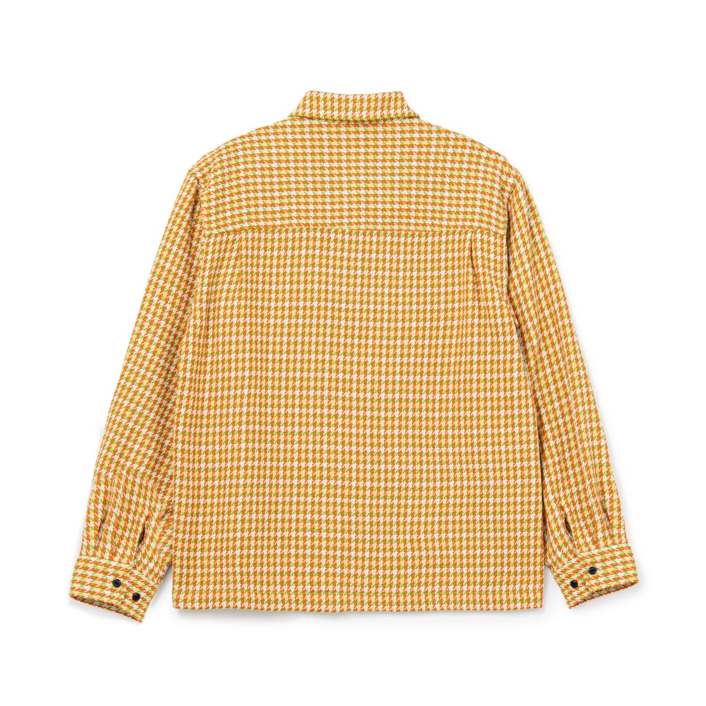 Zip-up Flannel Shirt