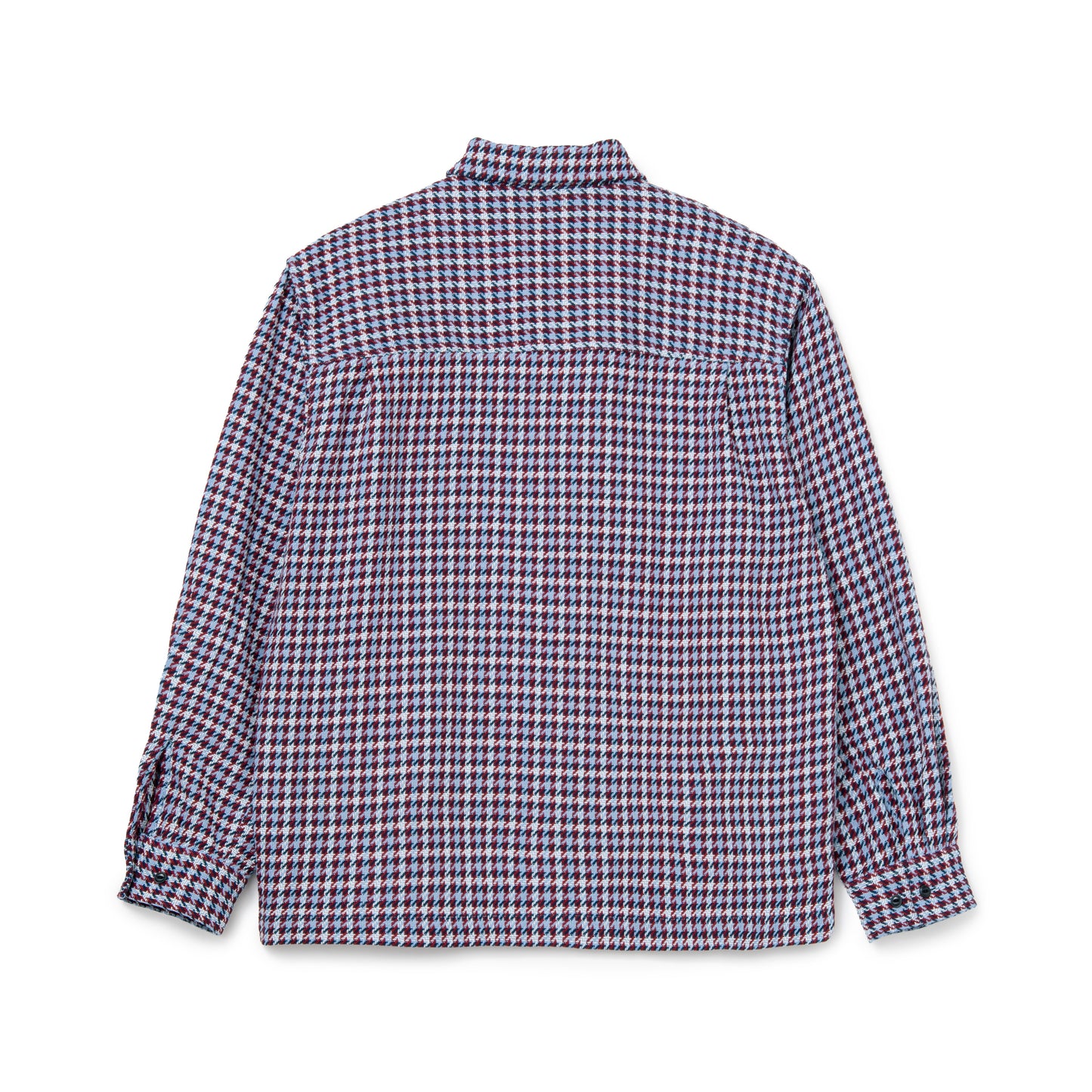 Zip-up Flannel Shirt