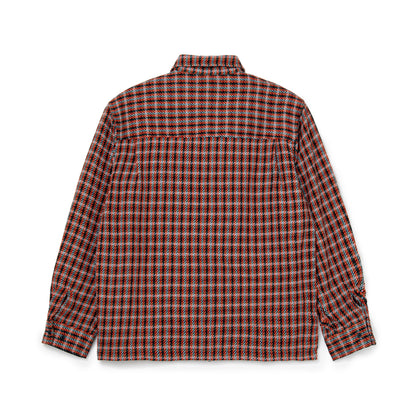 Zip-up Flannel Shirt