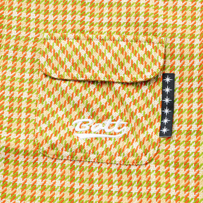 Zip-up Flannel Shirt