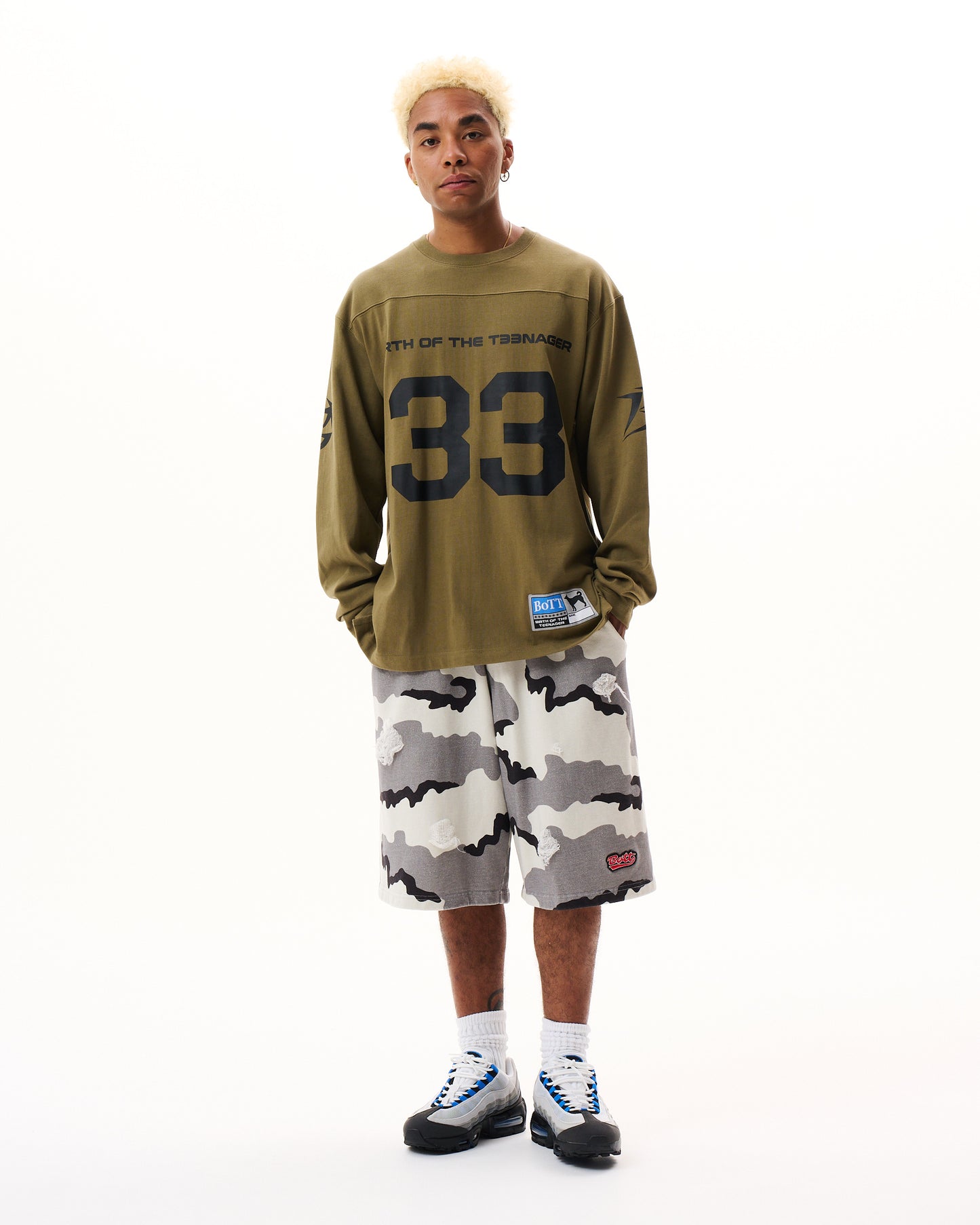 Camo Sweat Short