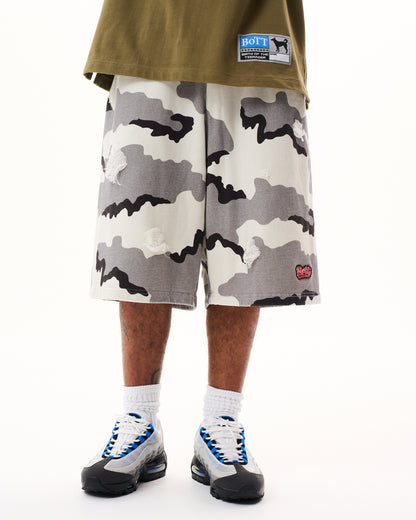Camo Sweat Short