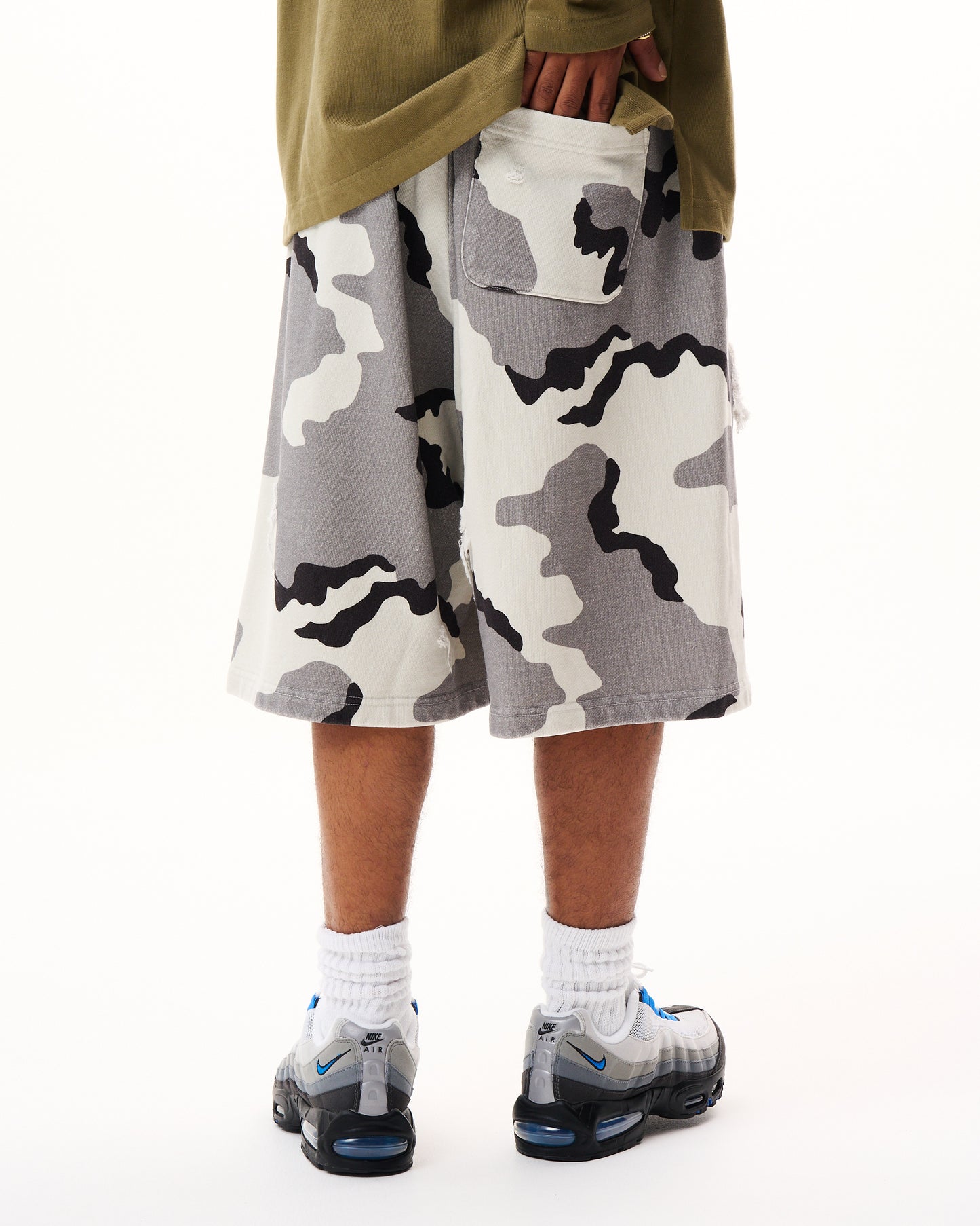 Camo Sweat Short
