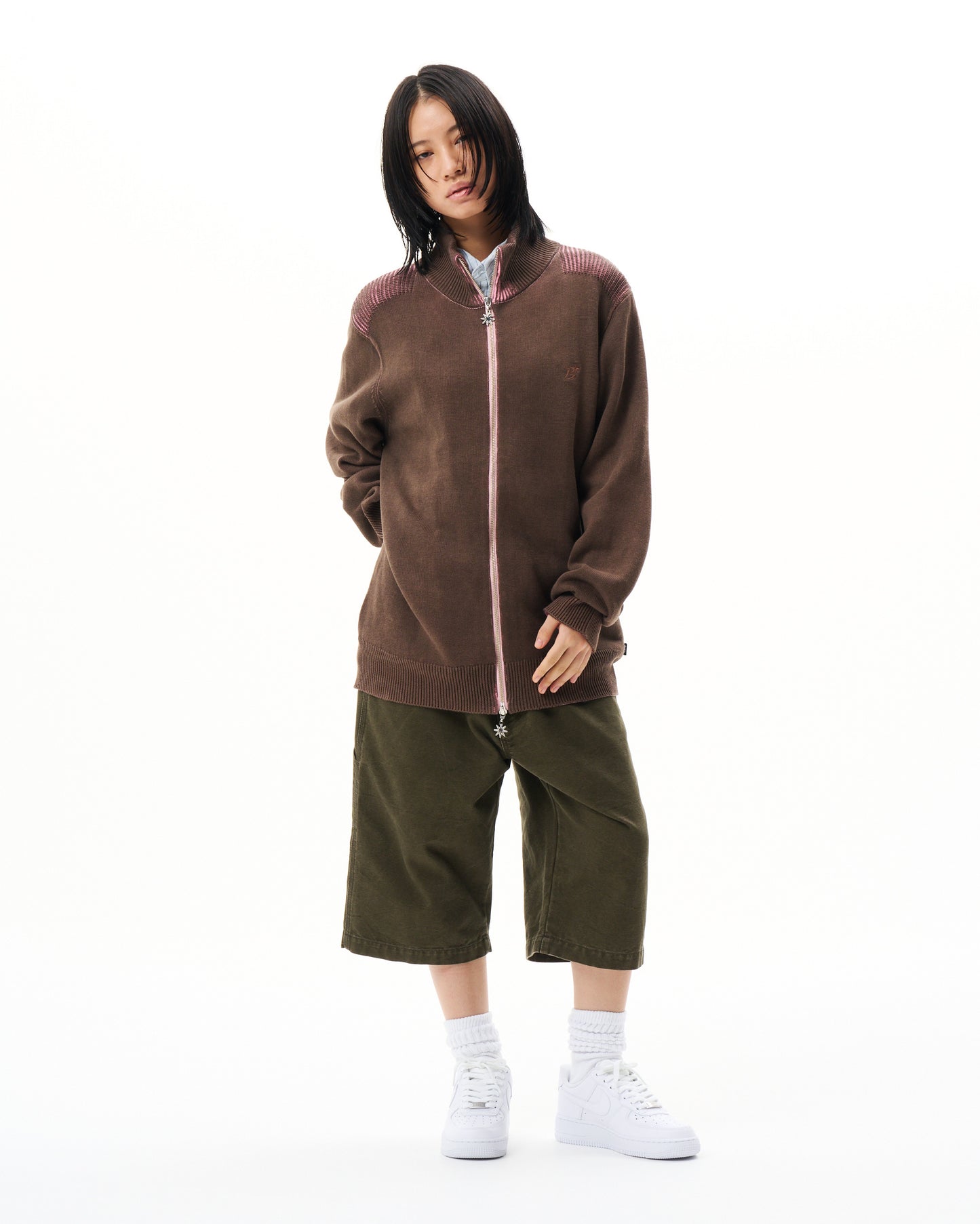 Zip-up Driver's Knit