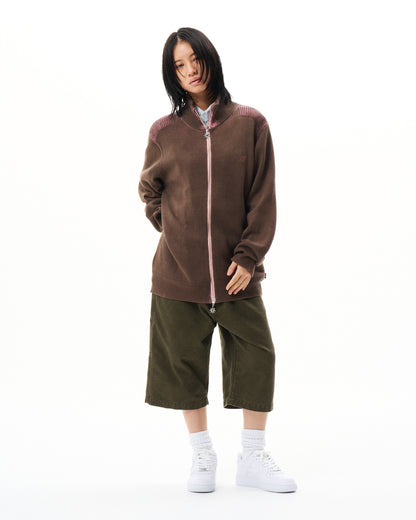 Zip-up Driver's Knit