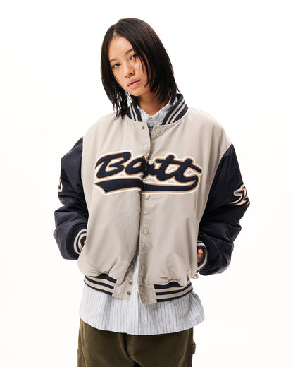 Nylon Varsity Jacket