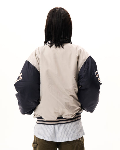 Nylon Varsity Jacket