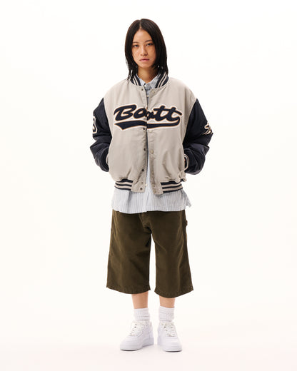 Nylon Varsity Jacket