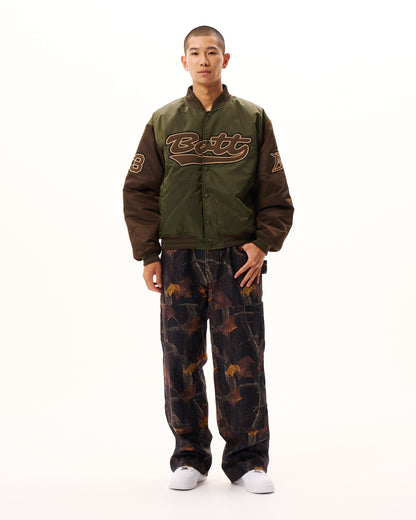 Nylon Varsity Jacket