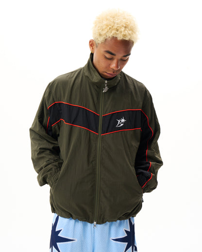 Paneled Track Jacket