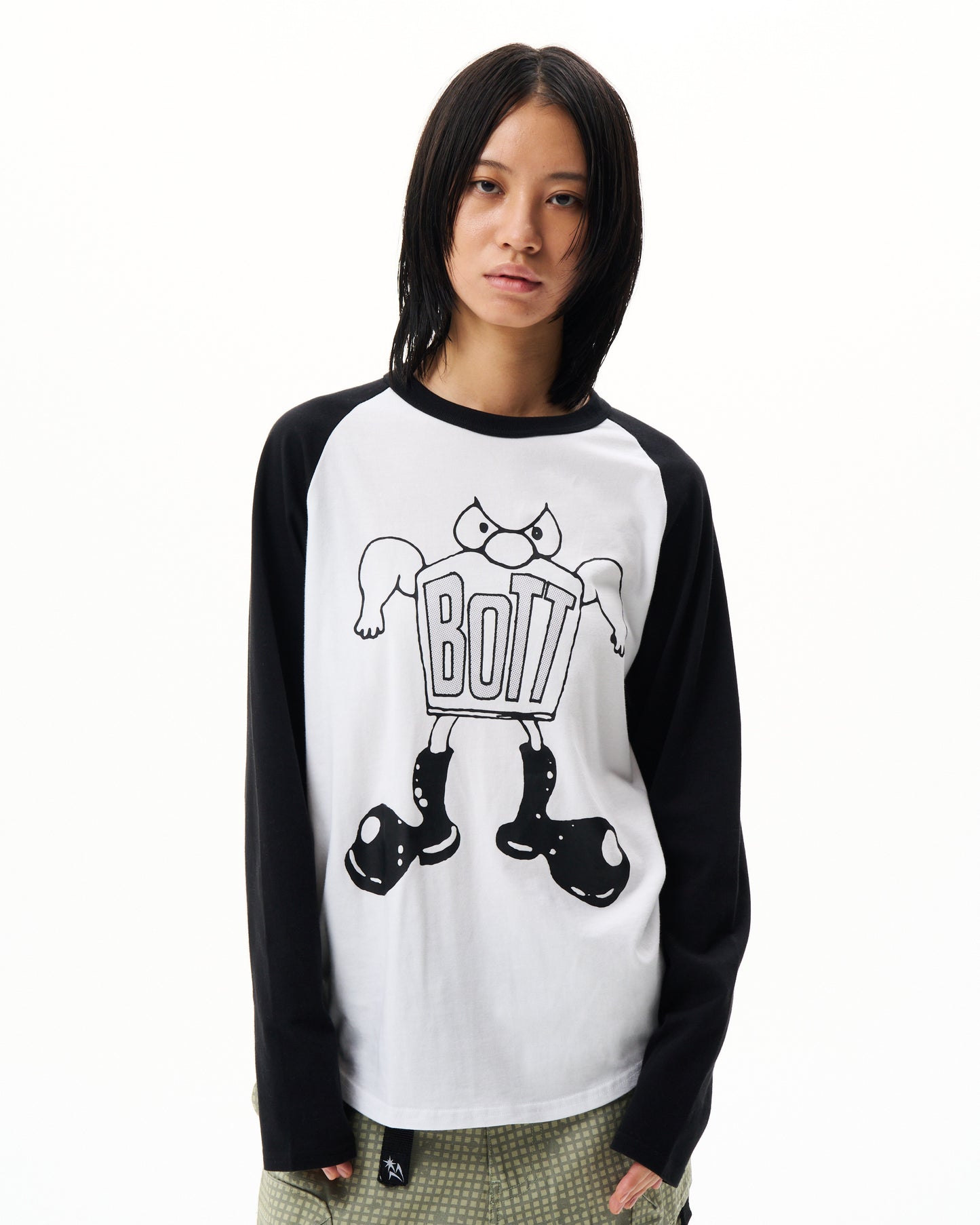 Big Boots Raglan L/S Tee