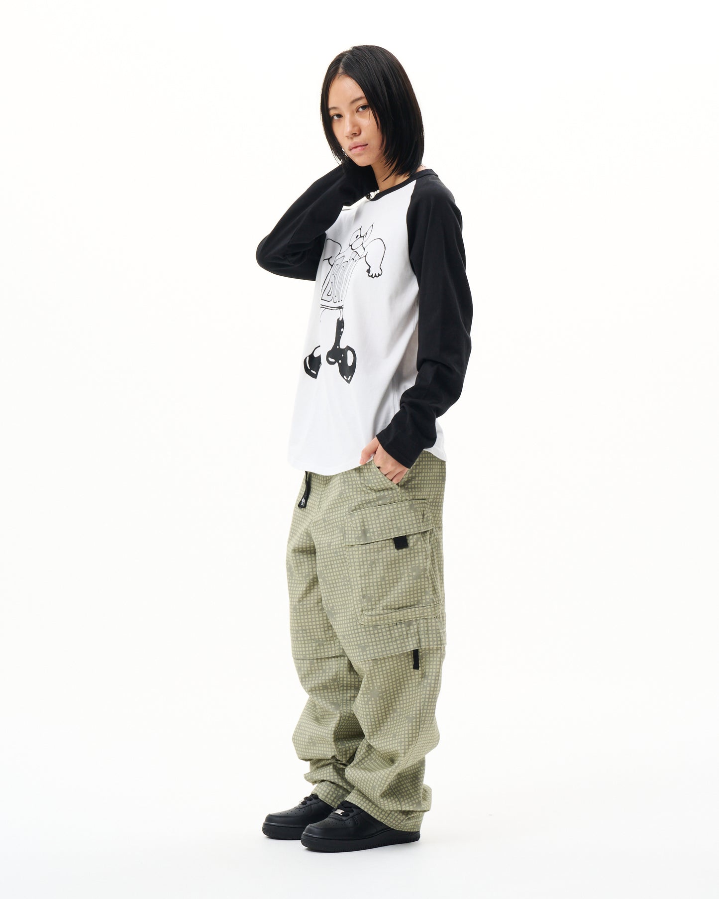 Big Boots Raglan L/S Tee