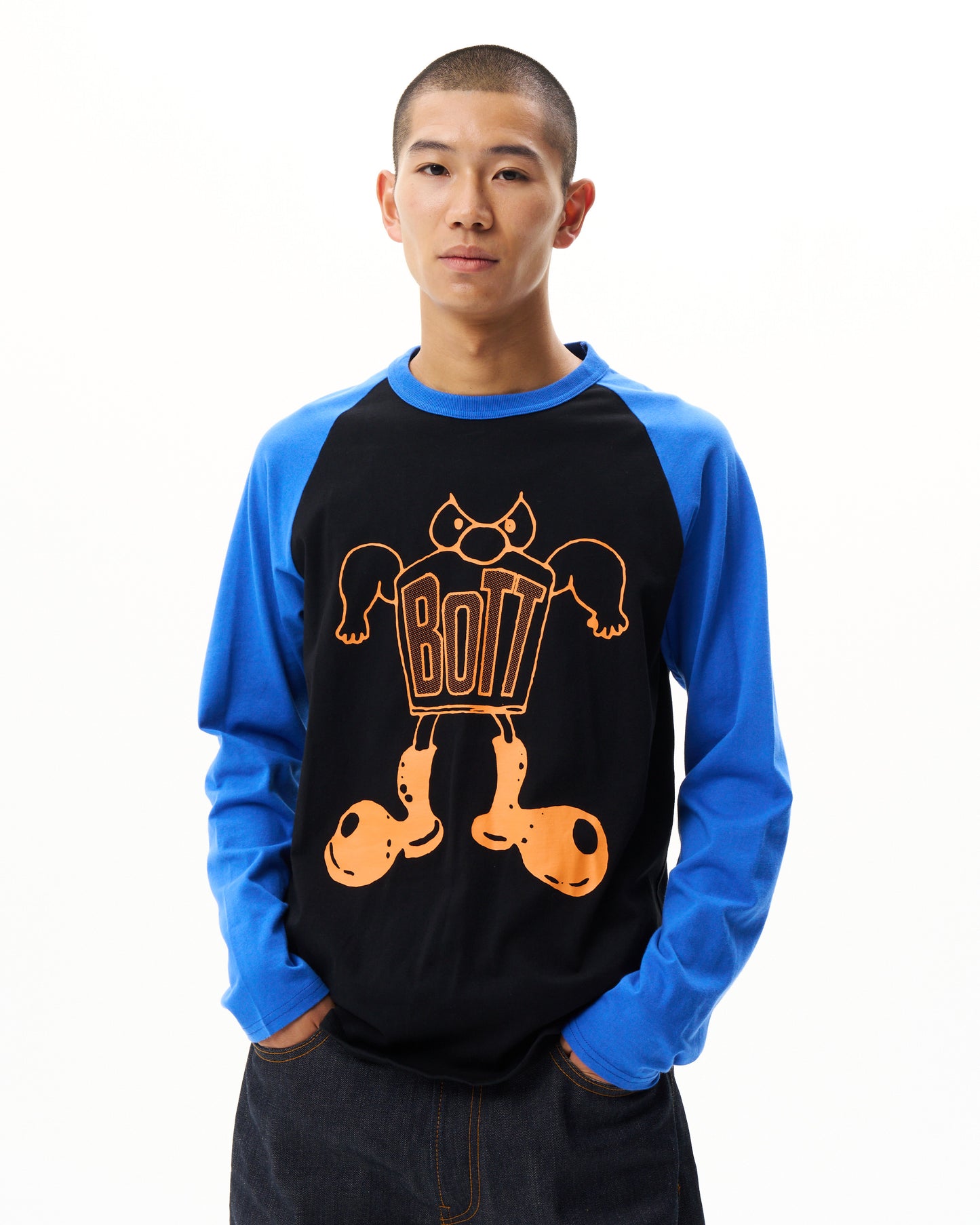 Big Boots Raglan L/S Tee