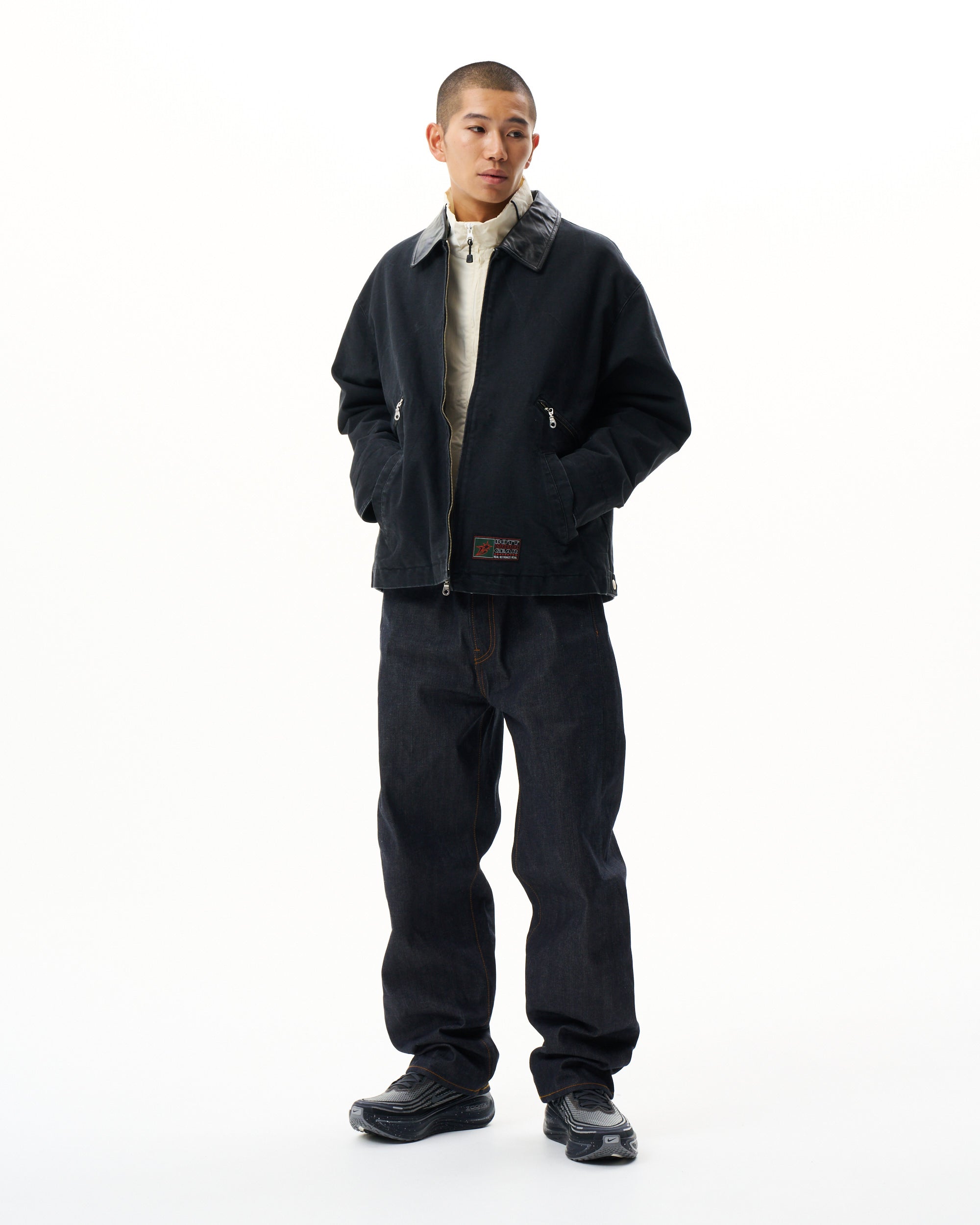 Leather Collar Work Jacket – BoTT