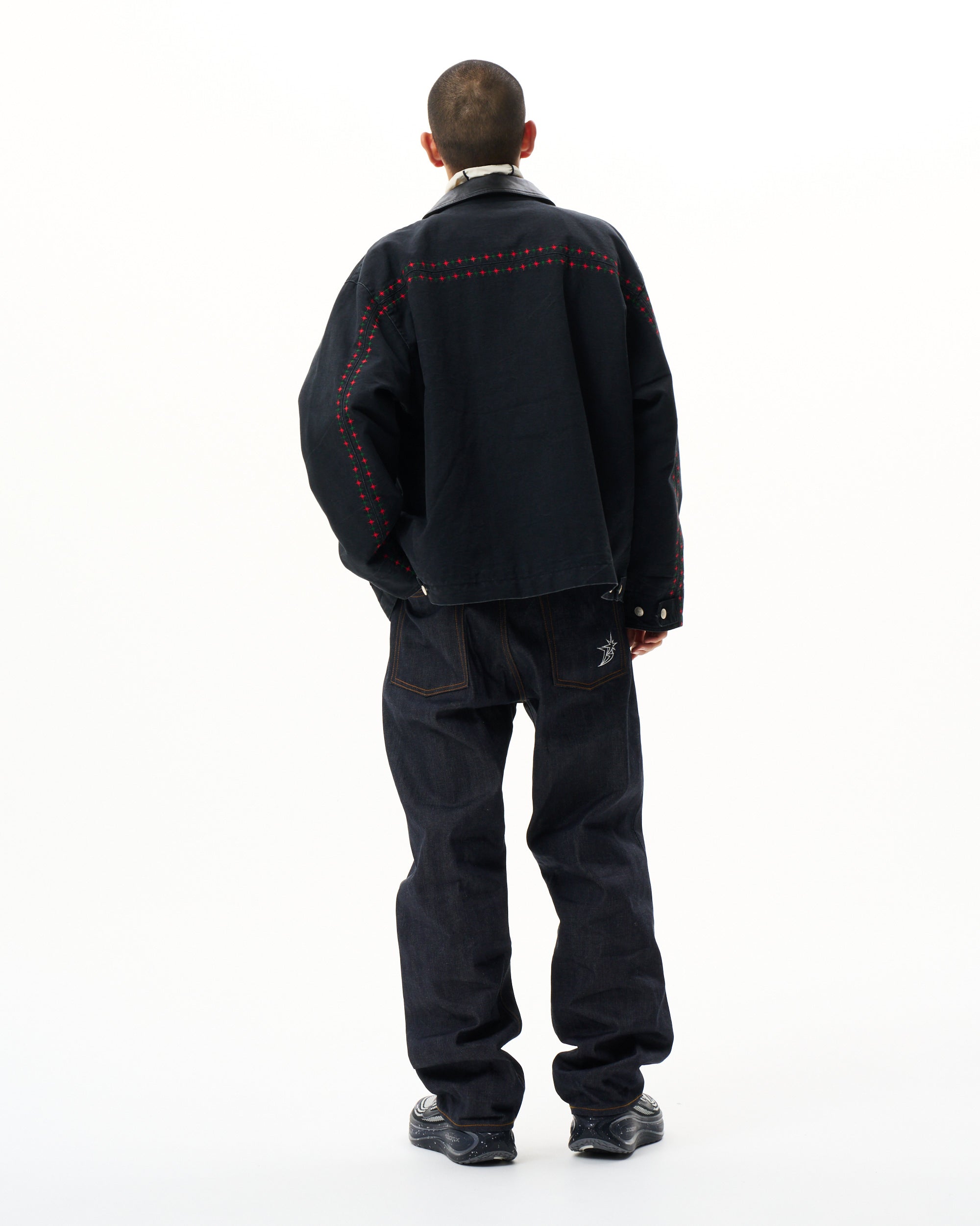 Leather Collar Work Jacket – BoTT