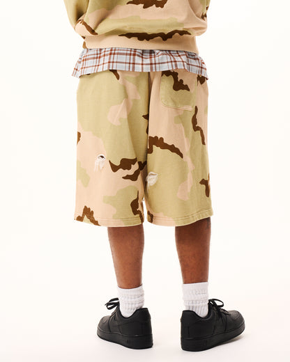 Camo Sweat Short