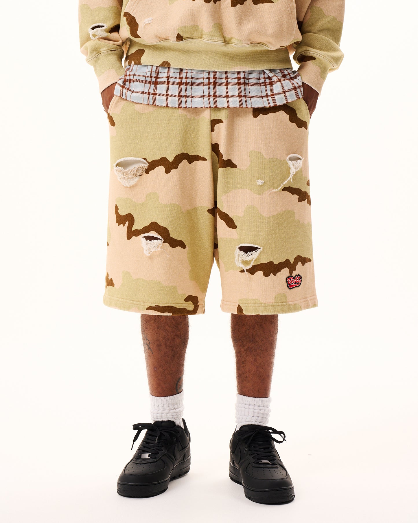 Camo Sweat Short