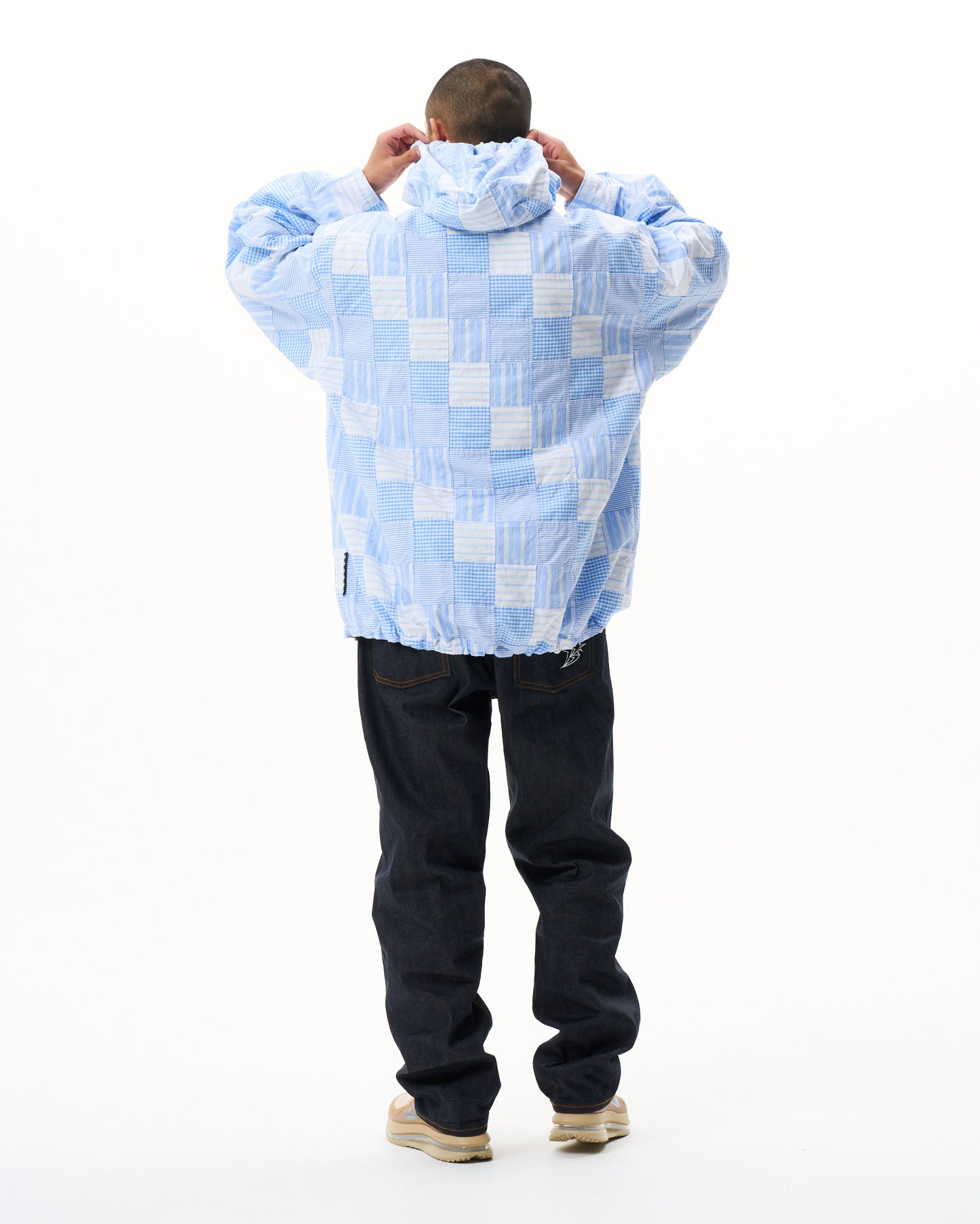 Patchwork Check Jacket