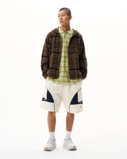 Heavy Check Zip Hoodie