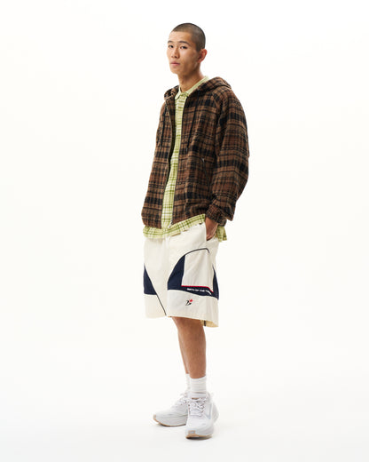 Heavy Check Zip Hoodie