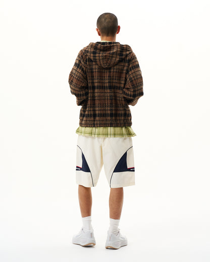 Heavy Check Zip Hoodie