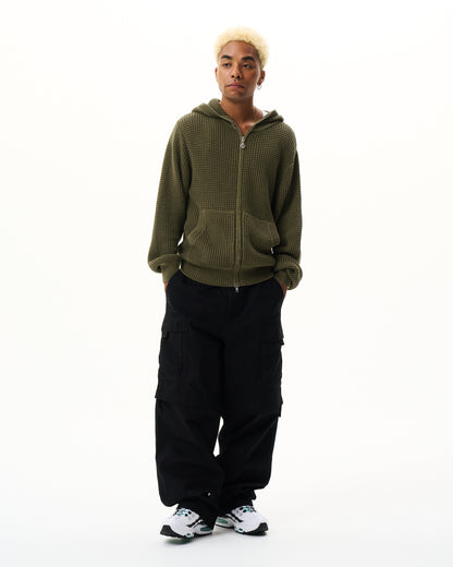 Knit Zip Hoodie