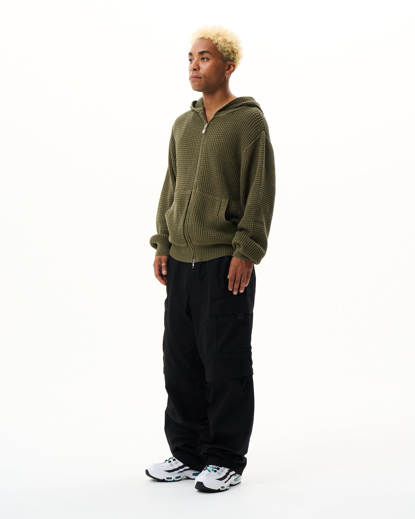 Knit Zip Hoodie