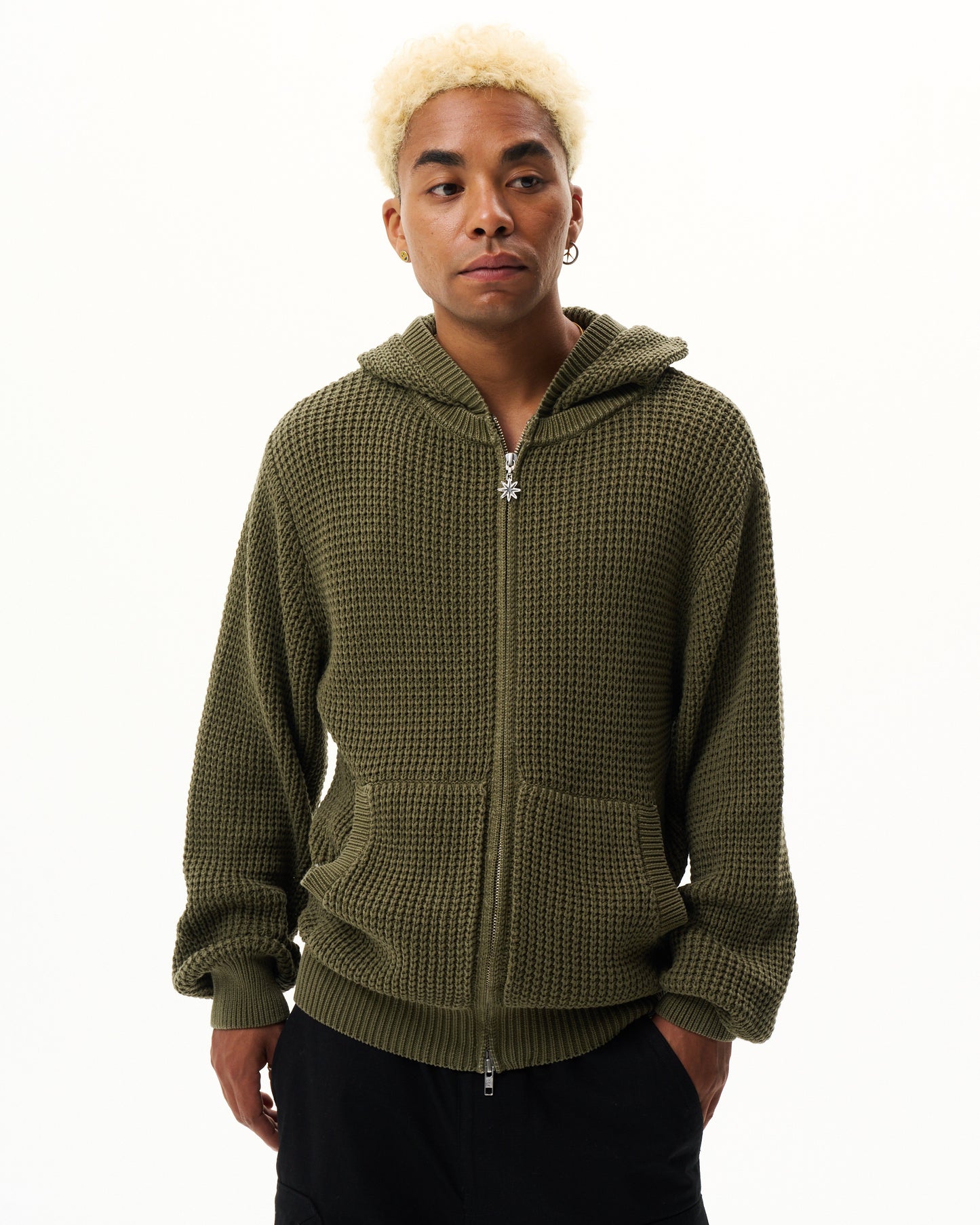 Knit Zip Hoodie