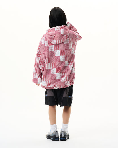 Patchwork Check Jacket
