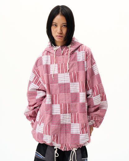 Patchwork Check Jacket