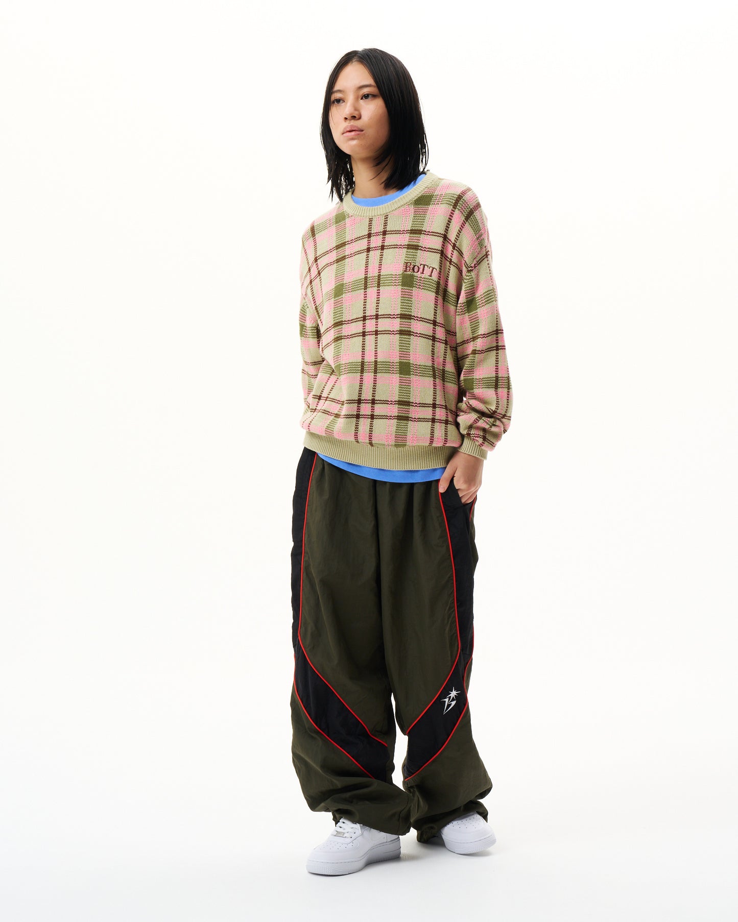 Checked Knit